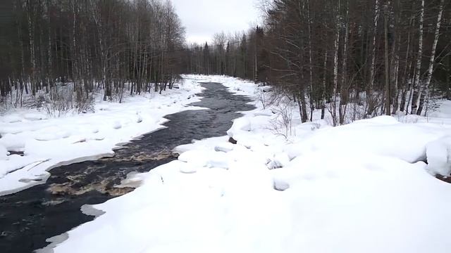 реки зимней Карелии смотреть онлайн