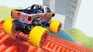 Хаос смертельного водопада #1 – BeamNG Drive