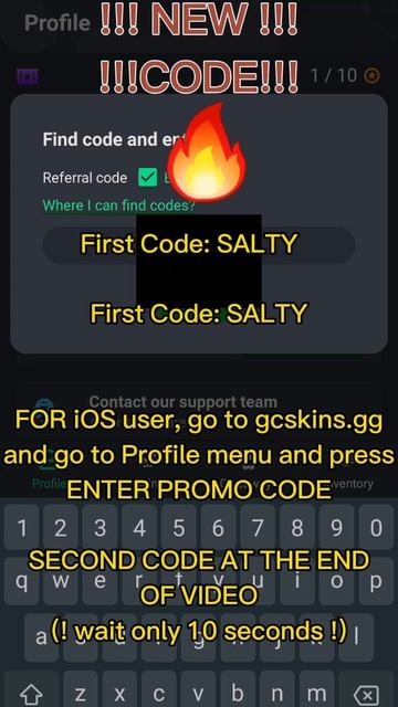 GC Skins Promo Code 🔥 | 2023 (WORK)