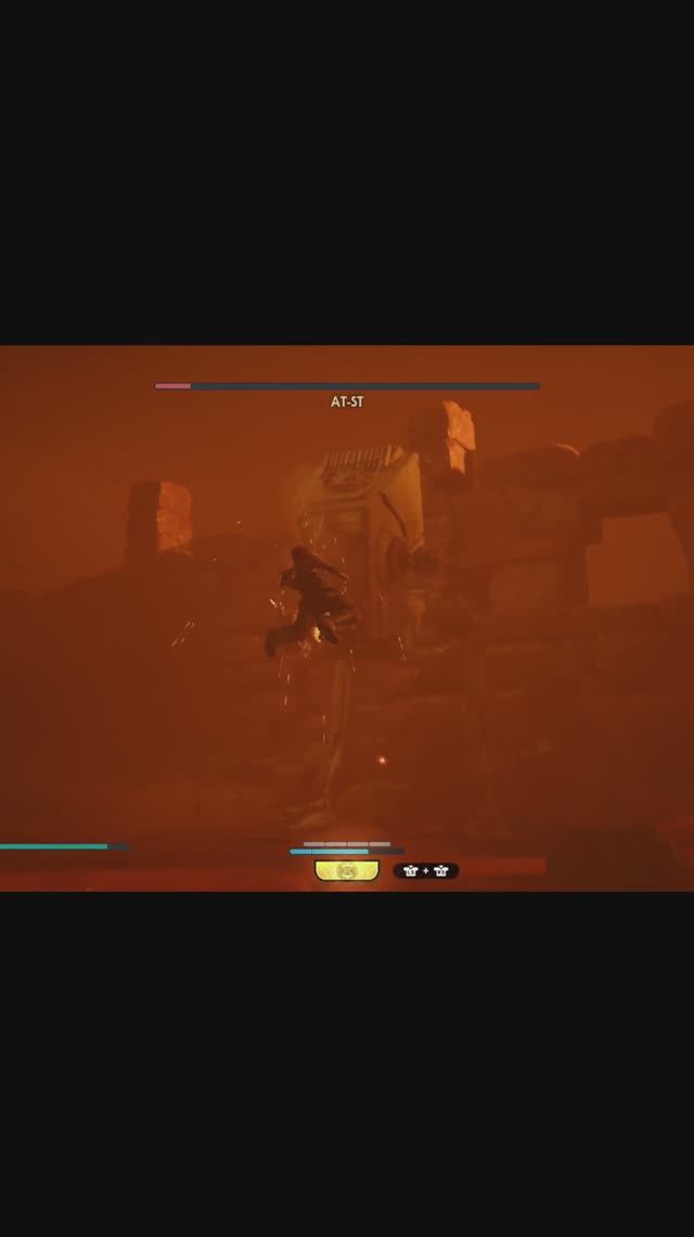 Джедай против шагохода ☬ STAR WARS Jedi: Survivor ☬ #shorts #gaming смотреть онлайн