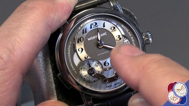 Quick Closeup - a Montblanc Nicolas Rieussec GMT Chronograph смотреть онлайн