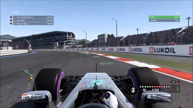 F1 2017 | RUSSIA TIME TRIAL | 1:34.325 смотреть онлайн