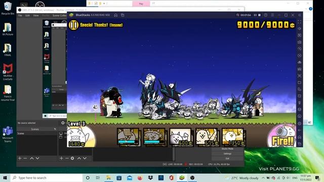 The Battle Cats - How to Get Tons of XP ( Macro Farming ) смотреть онлайн