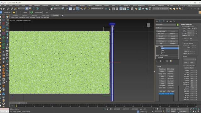 Flag Animate in 3Ds Max смотреть онлайн