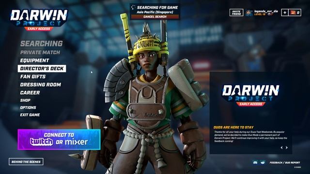 [ENG] | Darwin Project Live | 1080p HD | True Passion (Camera coming soon). смотреть онлайн