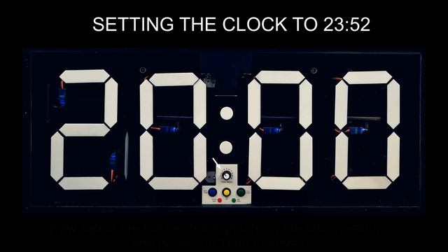 7 Segment Arduino Servo Motor Clock смотреть онлайн