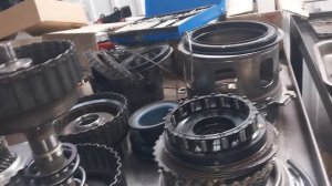 Регулировка дифференциала, усиленная пружина реверса, сборка АКПП 01M Volkswagen Beetle 1.9 TDI