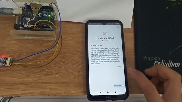 Bluetooth HC05, điều khiển Arduino tắt bật thiết bị điện trong nhà. Tự lưu địa chỉ Phần 3 смотреть онлайн