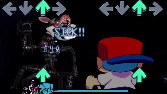(Flashing Lights Warning) Vs FNAF 2: Cerberus (Hard Mode) смотреть онлайн