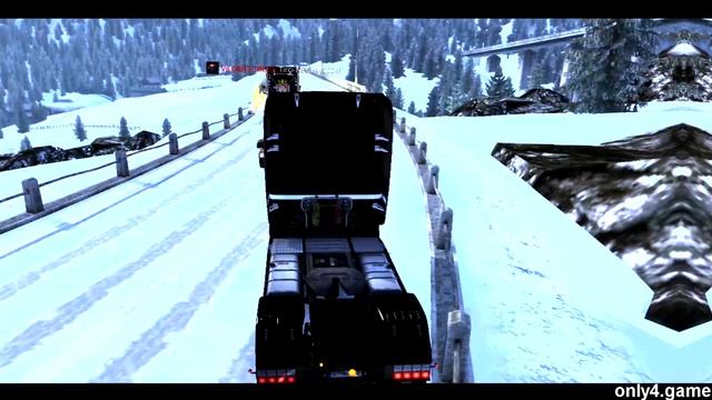 ETS 2 - SNOW DRİFT MONTAGE смотреть онлайн