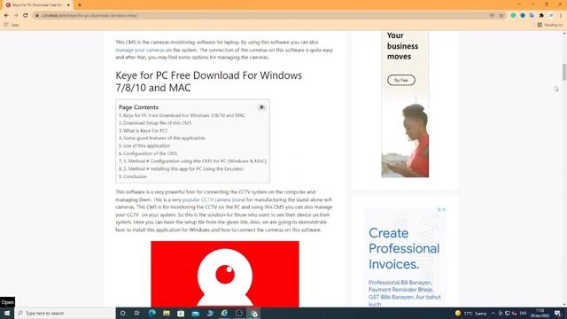 Video Tutorial to Install Keye for PC App on Windows PC for Monitoring смотреть онлайн