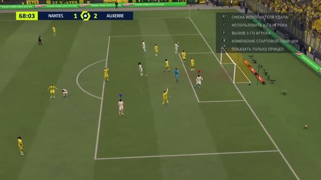 FIFA 22= Career Auxerre #3 Season Ligue 1 25tour FC Nantes - AJ Auxerre смотреть онлайн
