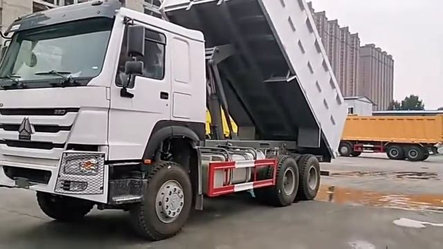 Manufacturer Pure Automatic Howo Sinotruk Dump Truck From China смотреть онлайн