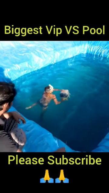 Biggest VIP VS Pool || Experiment By Mr Indian Hacker#mrindianhacker#shorts смотреть онлайн