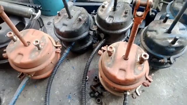 How to Replace stuck up Break Chamber Relay VALVE and Convert Double Chamber to single break chambe смотреть онлайн