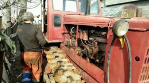 Запуск Т-4 после зимовки