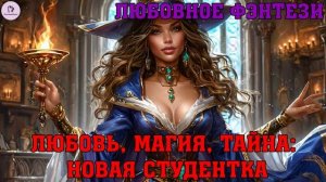 АУДИОКНИГА ЛЮБОВНОЕ ФЭНТЕЗИ: ЛЮБОВЬ, МАГИЯ, ТАЙНА - НОВАЯ СТУДЕНТКА. КНИГА 1
