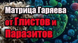 Матрица Гаряева от глистов и паразитов | Очищение организма | Избавление на клеточном уровне
