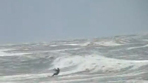 Hvide Sande Kiteboard session