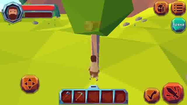 Survival Play!Топор и нуб!