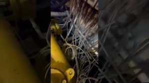 Запуск судового дизельного двигателя