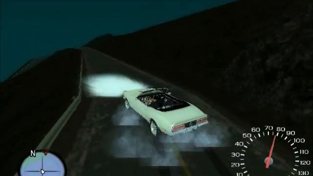 GTA SA MUSTANG DRIFT смотреть онлайн