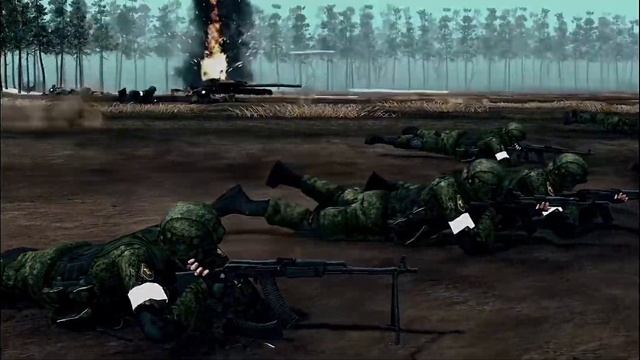 Бой леопарда и т-90 под музыку