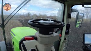 Тестовые испытания гибридного трактора Zoomlion DV3354. Работает с тяжелой дисковой бороной