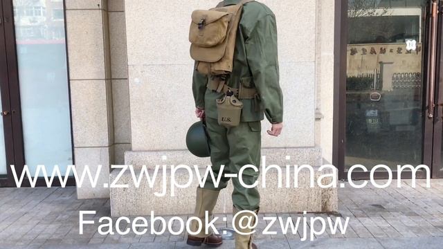 WW2 U.S. M1 Carbine Equipment combination ARMY Military смотреть онлайн