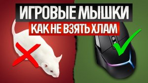 Как ОБМАНЫВАЮТ при выборе ИГРОВЫХ МЫШЕК (2025) || Как выбрать беспроводную игровую мышь?