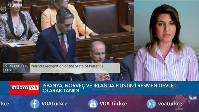 Üç ülke Filistin’i resmen tanıdı - 28 Mayıs смотреть онлайн