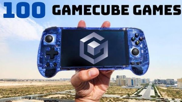 100 игр с GameCube на ANBERNIC RG556