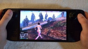 Steam Deck OLED | GTA 5 - online | 800p | High settings