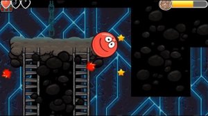 Шарики НА Железных МАШИНАХ Нападают на Красный Шар - Red Ball 4 Игра про шарик анимация  !
