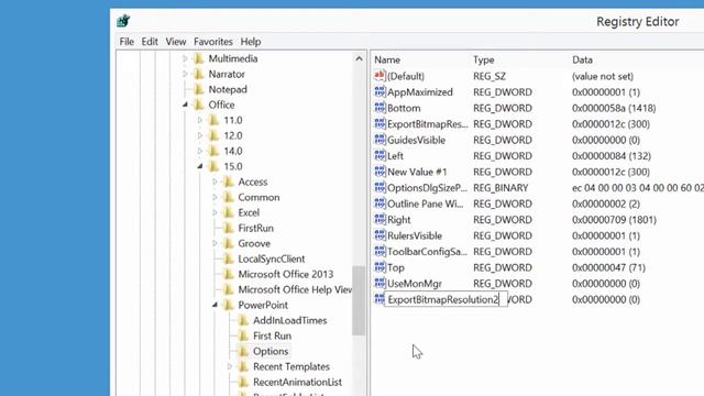 Setting PowerPoint 2013 Export Resolution to 300 DPI смотреть онлайн