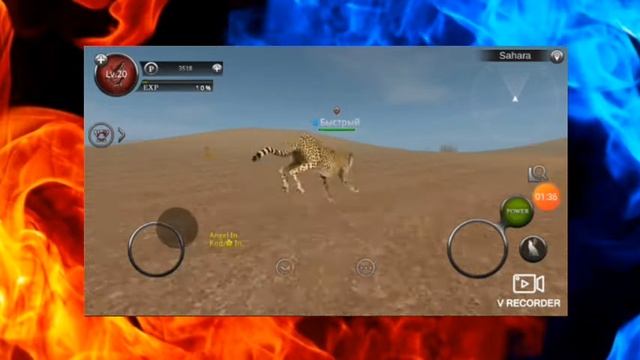 Гепард обошёл весь Wild Animals Onlin!(Вилд Энималз Онлайн.) Путишествие!🐆 смотреть онлайн
