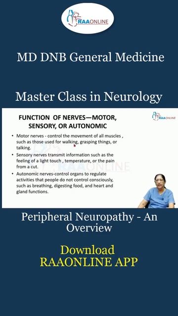 Peripheral Neuropathy an Overview смотреть онлайн