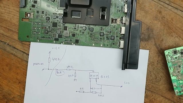 Hành trình sửa Tivi Sam sung UA49MU6103K Lỗi lệnh Power ON trên bo A смотреть онлайн