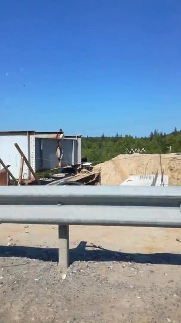 Мост через Большой Салым на трассе Сургут-Тюмень