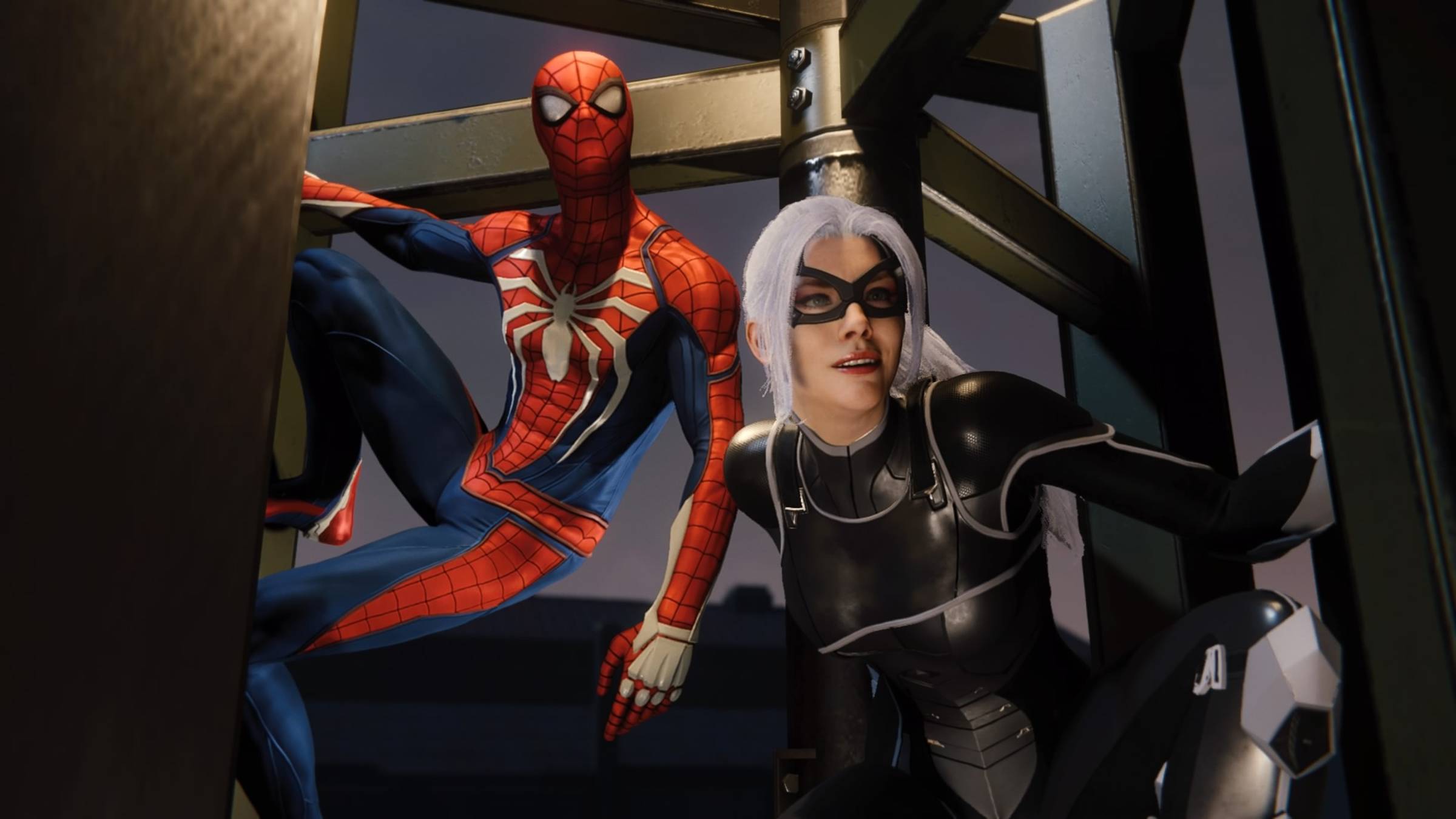 MARVEL'S SPIDER-MAN REMASTERED PC/ СУПЕР ПРОКАЧЕНЫЙ КУВАЛДА (ЧЁРНАЯ КОШКА)