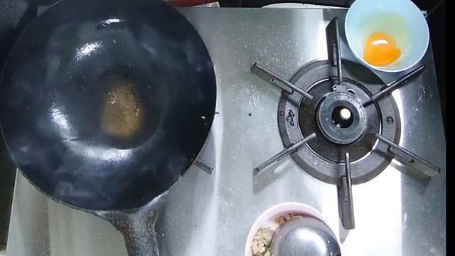 276/365 レンコンハラペーブタショウガチャーハン Eggfriedrice ( Pork Ginger, Lotus Root & Jalapeño )