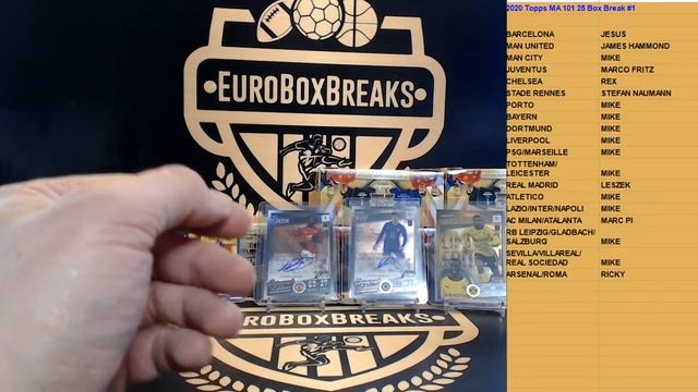 2020-21 Topps Match Attax 101 25 Box Break #1 (Part 2 of 2) смотреть онлайн