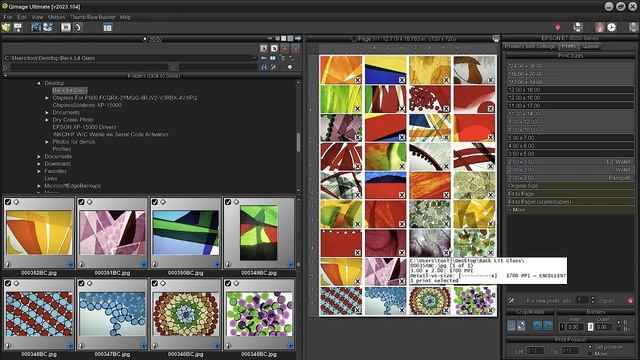 Don't Waste Resources Testing!  Print A Contact Sheet Instead!