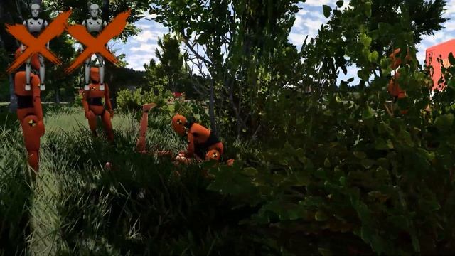BeamNG Drive - Overtakes and Car Crashes #1 смотреть онлайн