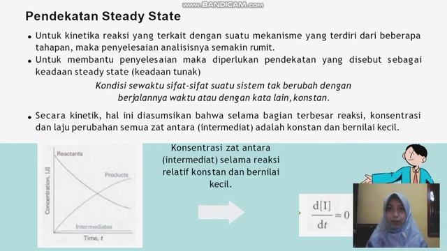 Mekanisme Reaksi dengan Konsep Steady State - Mekanisme dan Kinetika Reaksi смотреть онлайн