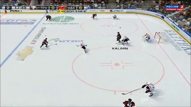 РХЛ 15. Авангард. Матч №22 с Трактором.