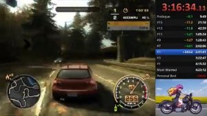 Need For Speed Most Wanted 2005 Speed Run [1]