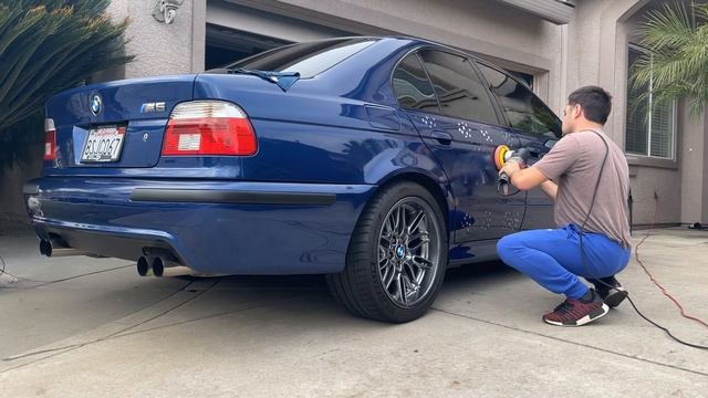 Swirl Mark Removal and Detail on my BMW E39 M5! смотреть онлайн