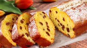 Апельсиновый кекс за 10 минут! Вы будете готовить его каждый день! Просто и очень вкусно