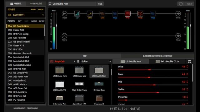Line 6 Helix Native Demo (Beatles Daytripper Cover)